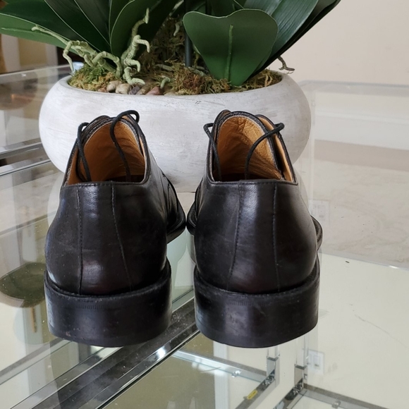 MEN'S BLACK LEATHER BALLY SAILOR SHOES ITALY - Picture 4 of 7